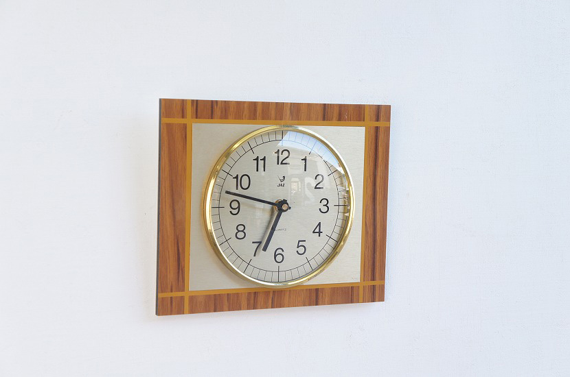 フランス ヴィンテージ JAZ製 ウォールクロック