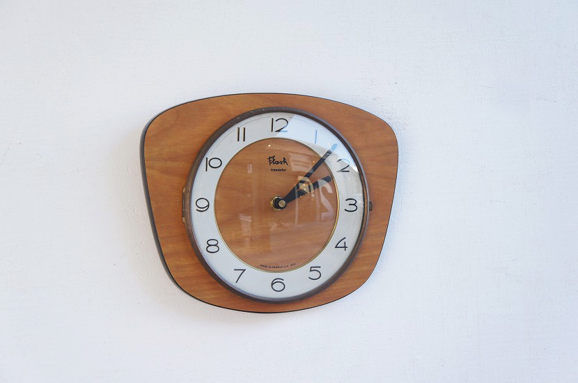 フランスヴィンテージ　FLASH ウォールクロック