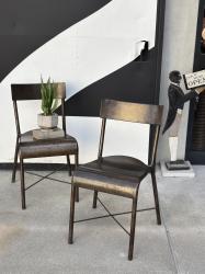 フランスヴィンテージ　インダストリアルメタルチェア B