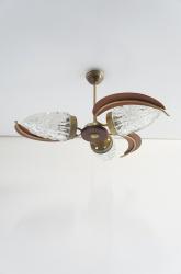 イギリスヴィンテージ 3灯モダンペンダントランプ