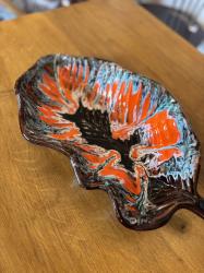 フランスヴィンテージ セラミック アートポタリー