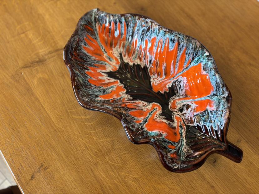 フランスヴィンテージ セラミック アートポタリー