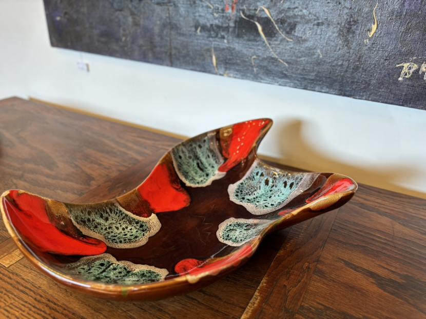 フランスヴィンテージ セラミック アートポタリー