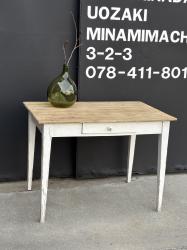 フレンチアンティーク シャビーシック パインテーブル