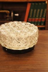 フランス ヴィンテージガラス ブラケットランプ