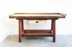 フランスアンティーク　ワークテーブル(作業台)