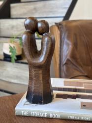 ヴィンテージ 陶器製 モダン抽象オブジェ/カップル