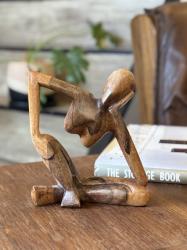 ヴィンテージ モダン抽象オブジェ/考える人