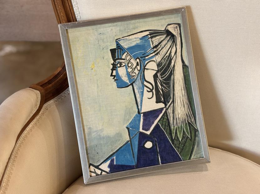 ヴィンテージ パブロピカソPablo Picasso/油絵複製画