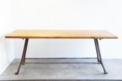 ヴィンテージ インダストリアル キャストアイアンテーブル