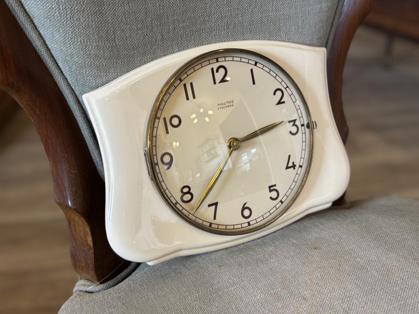 ドイツ  ヴィンテージ MAUTHE セラミックウォールクロック
