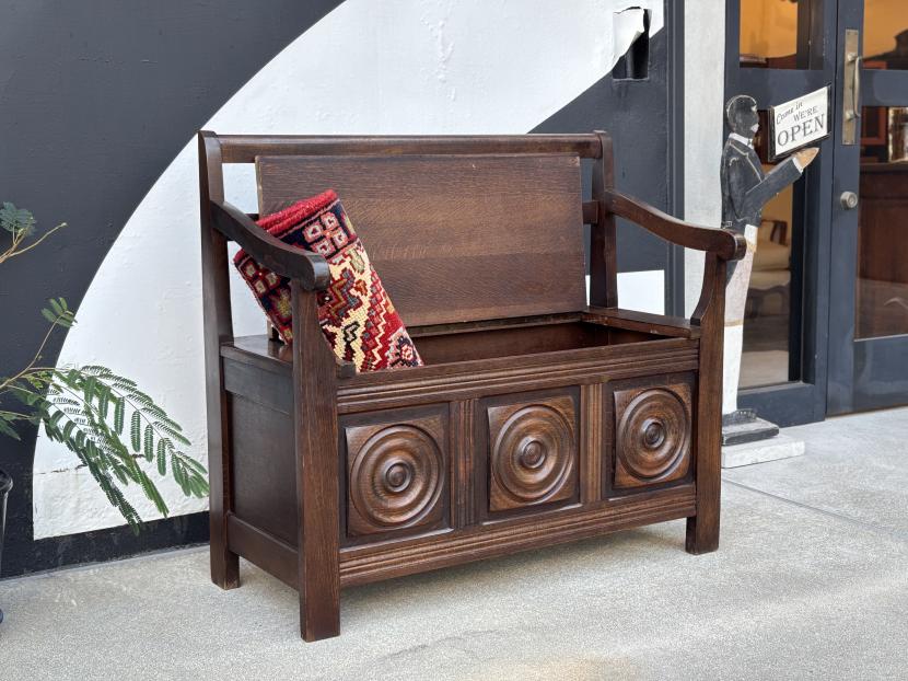 フランスアンティーク モンクスベンチ