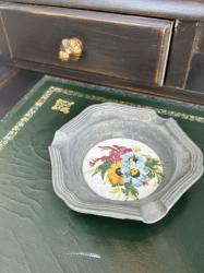 アンティーク ピューター製 アッシュトレイ