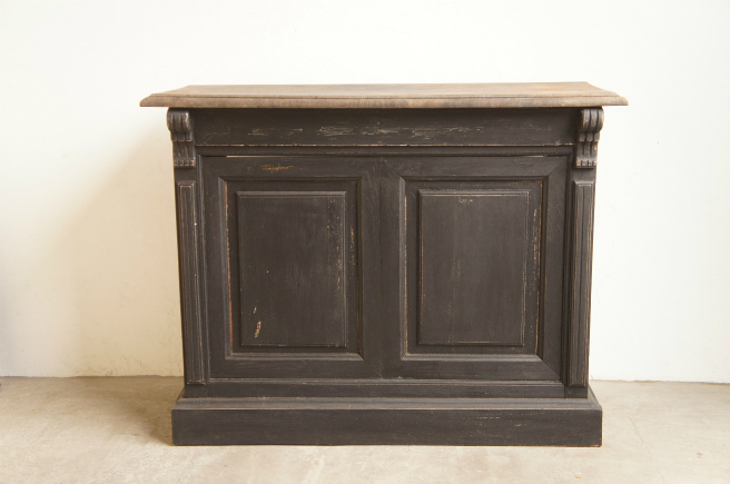 フランスアンティーク 木製カウンター